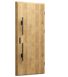 Drzwi zewnętrzne 43b - Woodec Dąb Turner