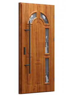 Drzwi zewnętrzne 9 - Antracyt Gładki