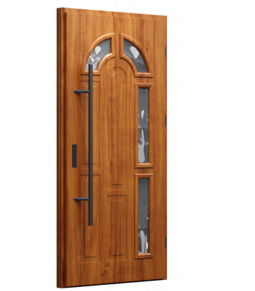 Drzwi zewnętrzne 9 - Antracyt Gładki