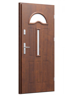 Drzwi zewnętrzne 34 - Orzech