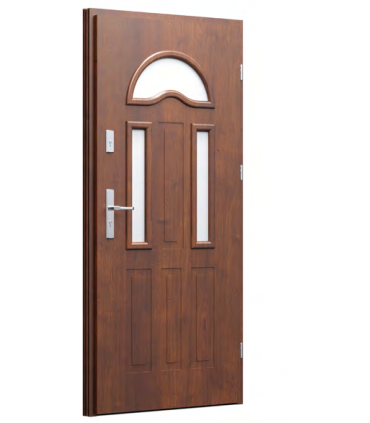 Drzwi zewnętrzne 34a - Biały Mat