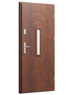 Drzwi zewnętrzne 34b - Dąb Bielony