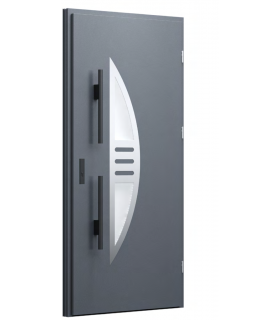 Drzwi zewnętrzne 24 - Antracyt Gładki