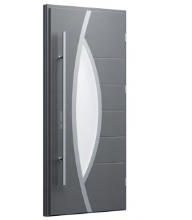 Drzwi zewnętrzne 31a - Srebrno - Szary