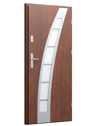Drzwi zewnętrzne 36 - Orzech