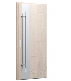 Drzwi zewnętrzne 26h - Dąb Bielony
